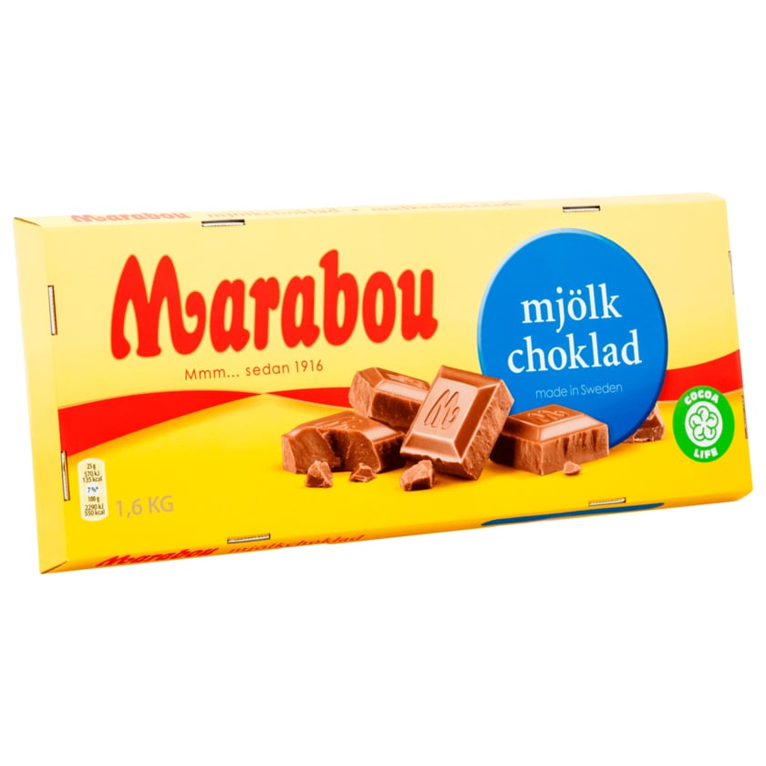Marabou Schokolade 1,6kg